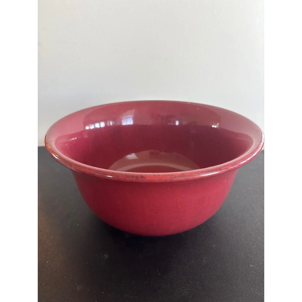 Vintage Pier 1 Toscana Hand Painted Earthenware Serving Bowl Made in Italy